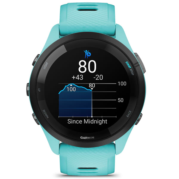 Montre cardio GPS GARMIN FORERUNNER 265 AQUA