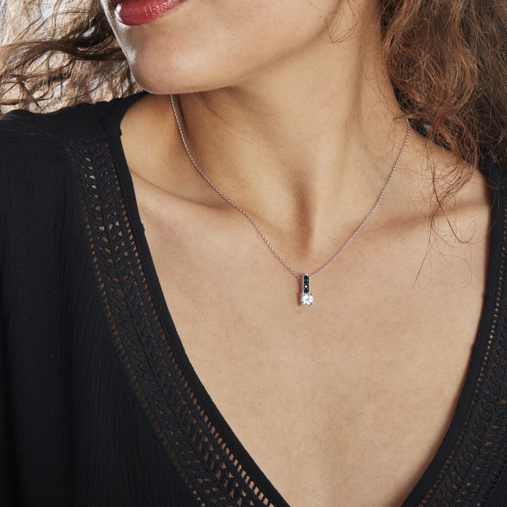 Collier Regilla Argent Oxyde De Zirconium