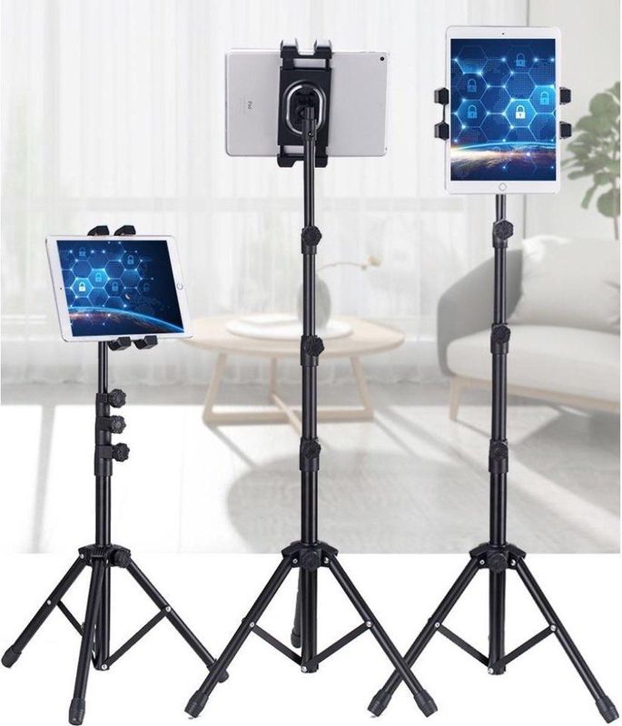 Universele Tablet iPad Tripod Statief - Verstelbare Lessenaar