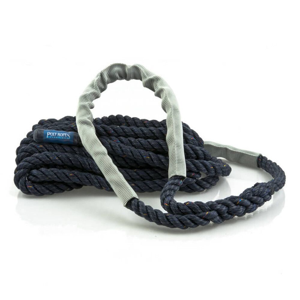 FORTØYNINGSLINE POLYROPES STORM Ø14MMX15M MARINEBLÅ