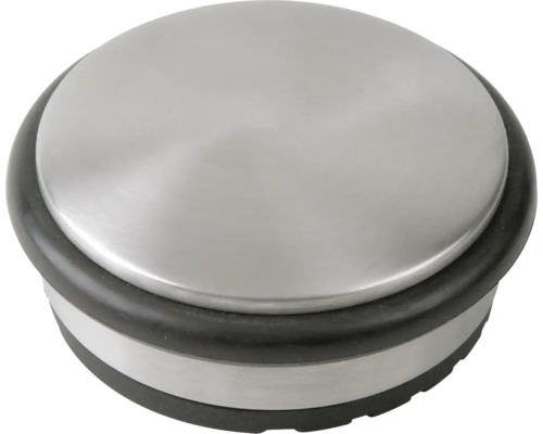 Deurstopper van roestvrij staal Ø 100 x H 45 mm