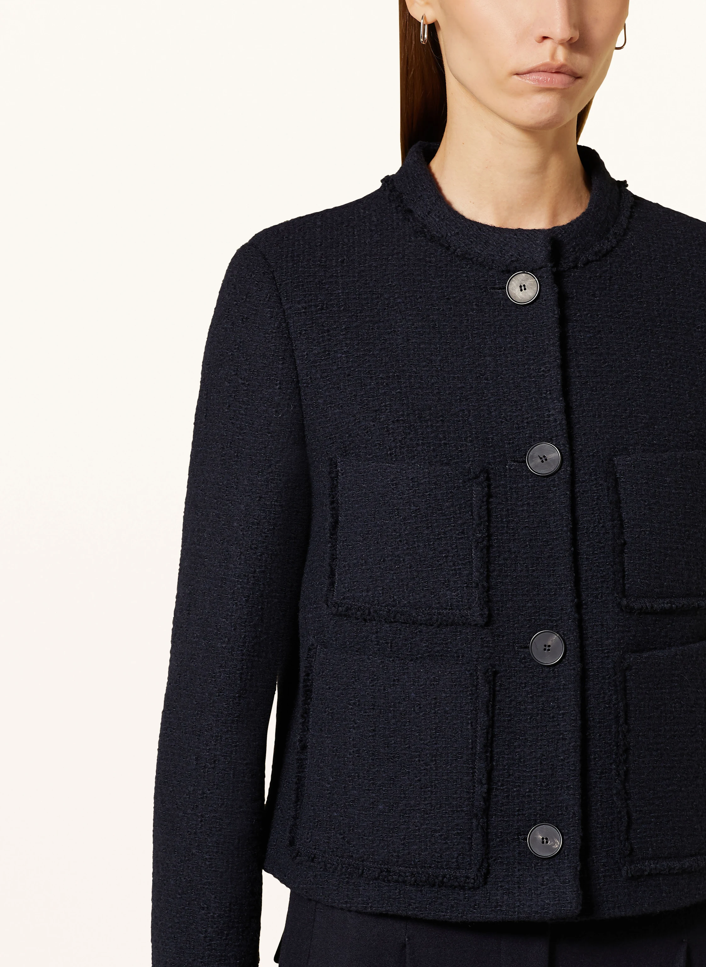 windsor. Bouclé-Jacke