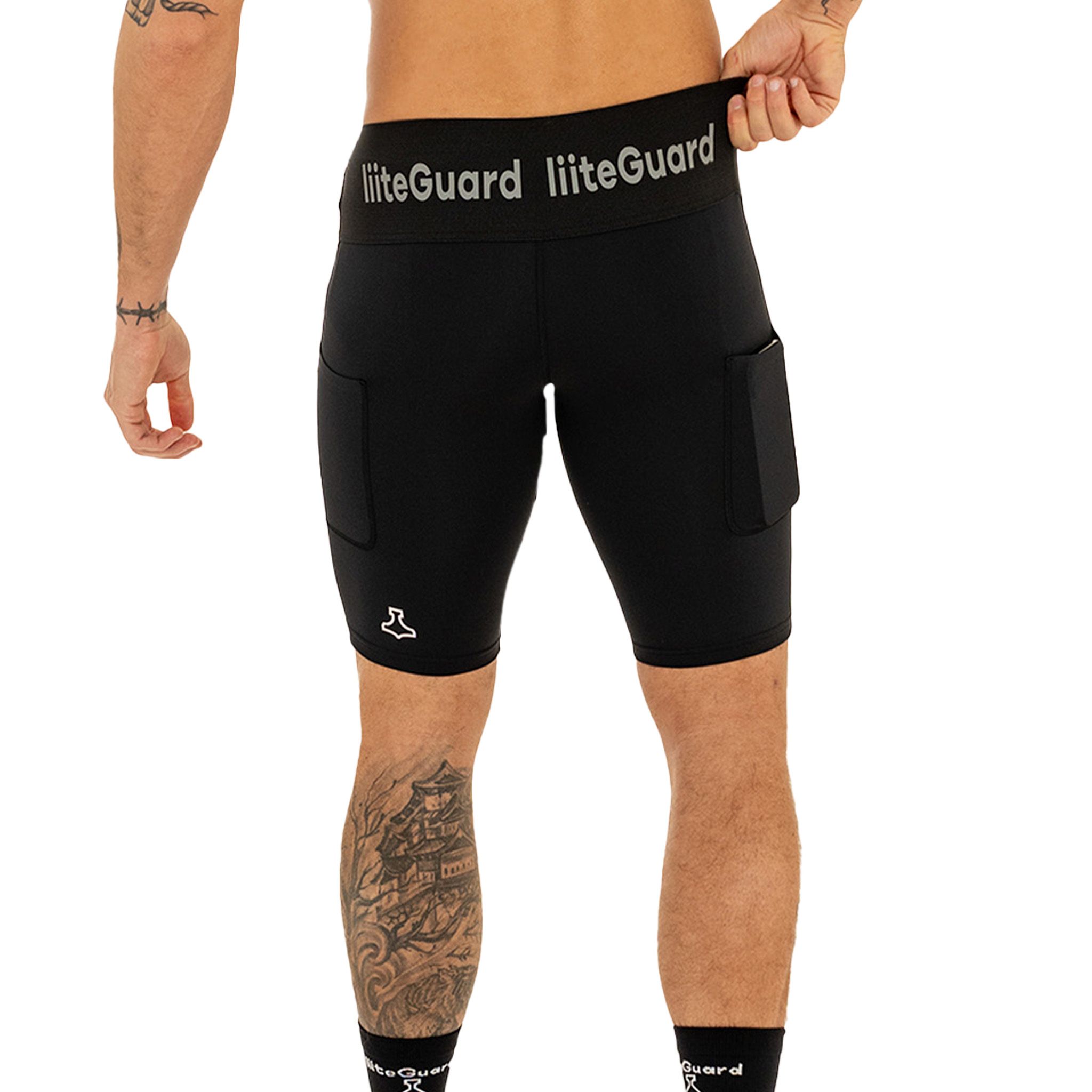 liiteguard glu tech korte traeningstights herre 1140 lg1013 black
