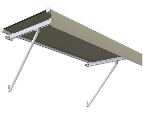 SCALA luifelframe RAL 9010 zuiver wit 120x90 cm stofdesign 8779