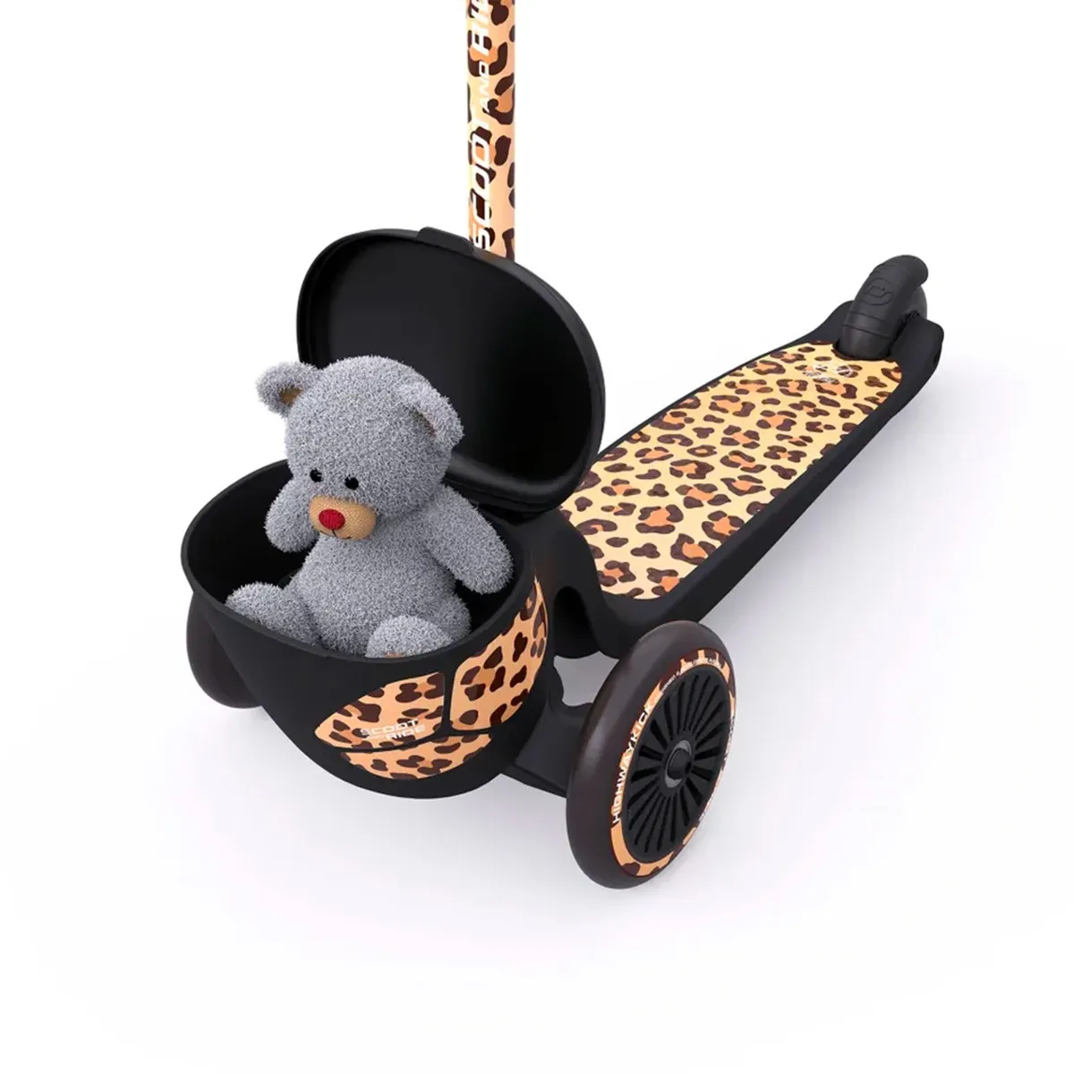 Scoot and Ride Trottinette Highwaykick 2 LifeStyle + Casque - Léopard