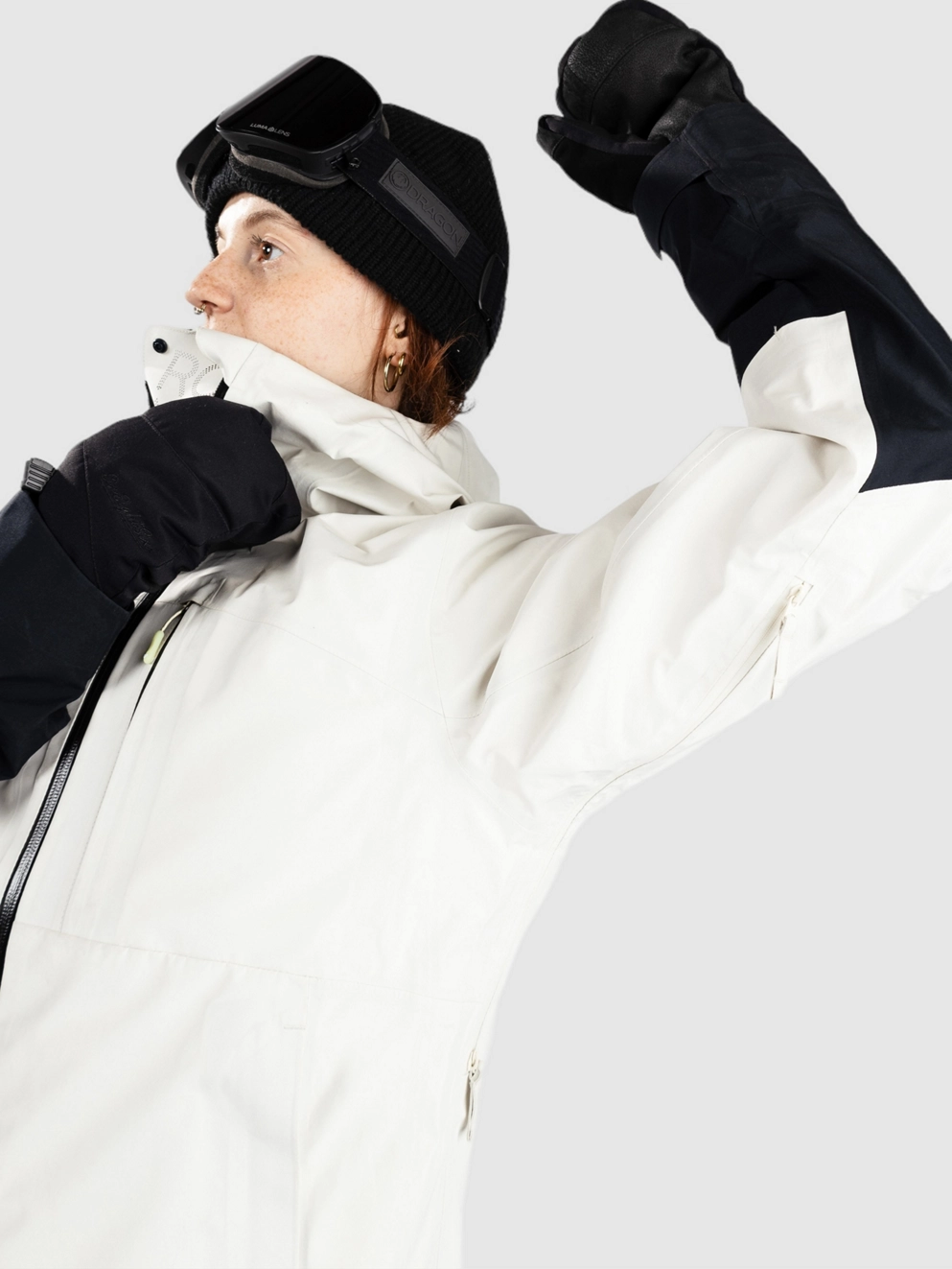 Roxy Gore-Tex Lunalite 3L Jacket buttercream