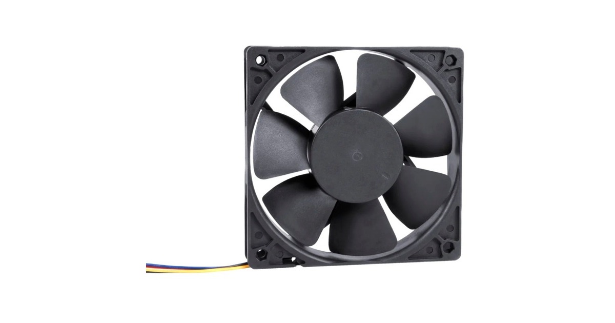 AlphacoolCore 120mm fan case fan  (Zwart, 120 x 120 x 25 mm, PWM)