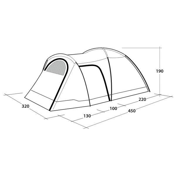 Outwell - Cloud 5 Plus - Tente de groupe