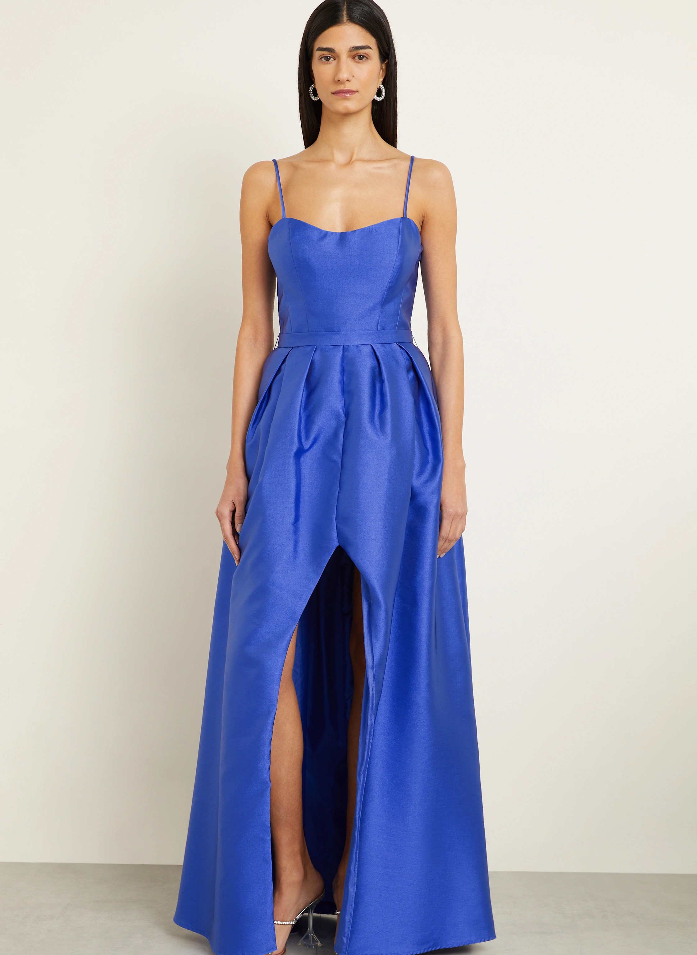 VERA WANG Satinkleid LECROS
