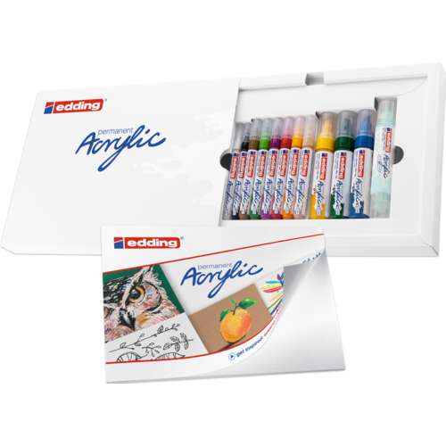 edding® permanent Acrylic-Sets