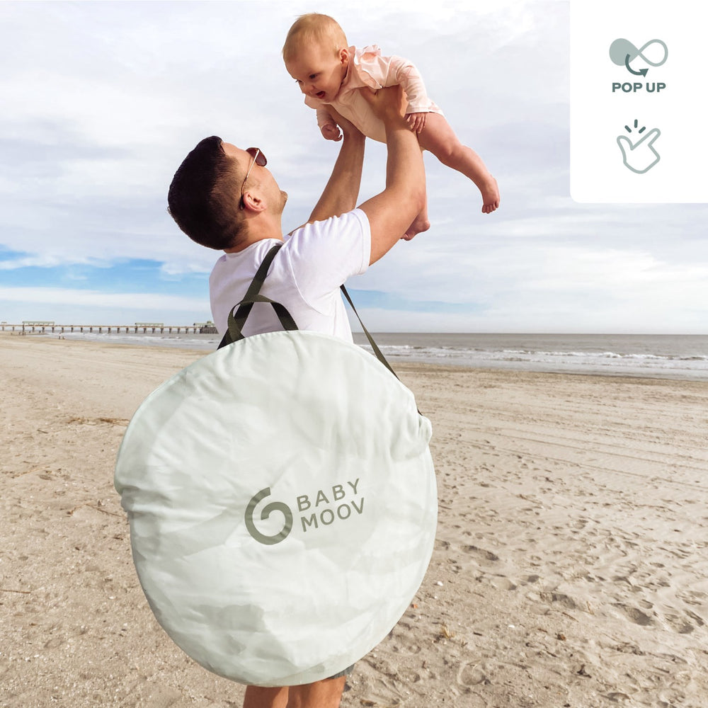 Køb Babymoov Green Lagoon Anti UV Shelter Moov & Protect