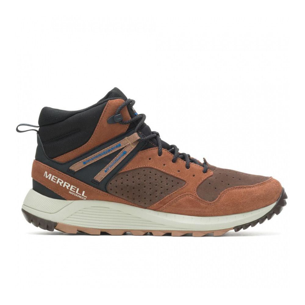 Merrell WILDWOOD SNEAKER BOOT MID WP - Après-ski Homme bracken