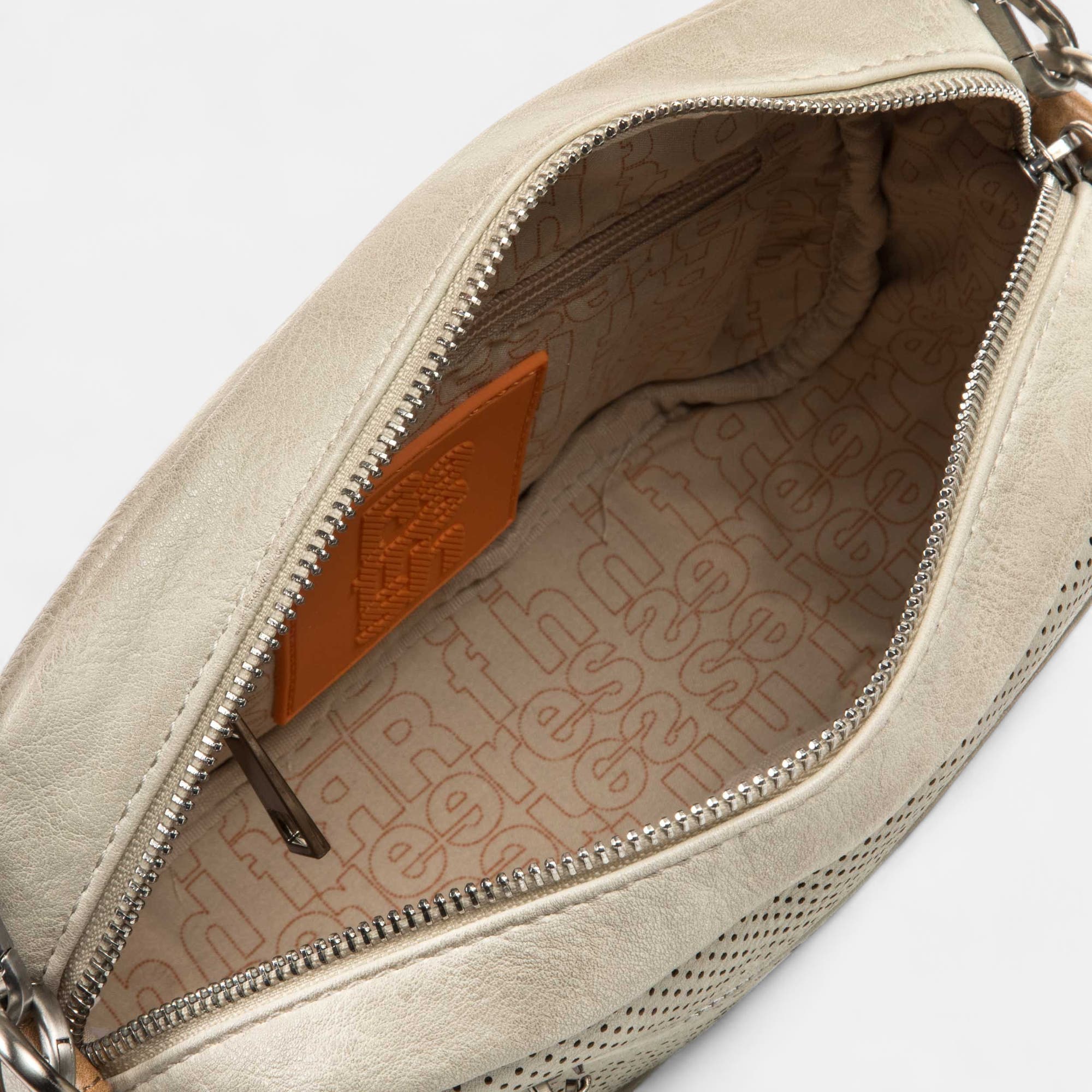 Sac bandoulière beige
