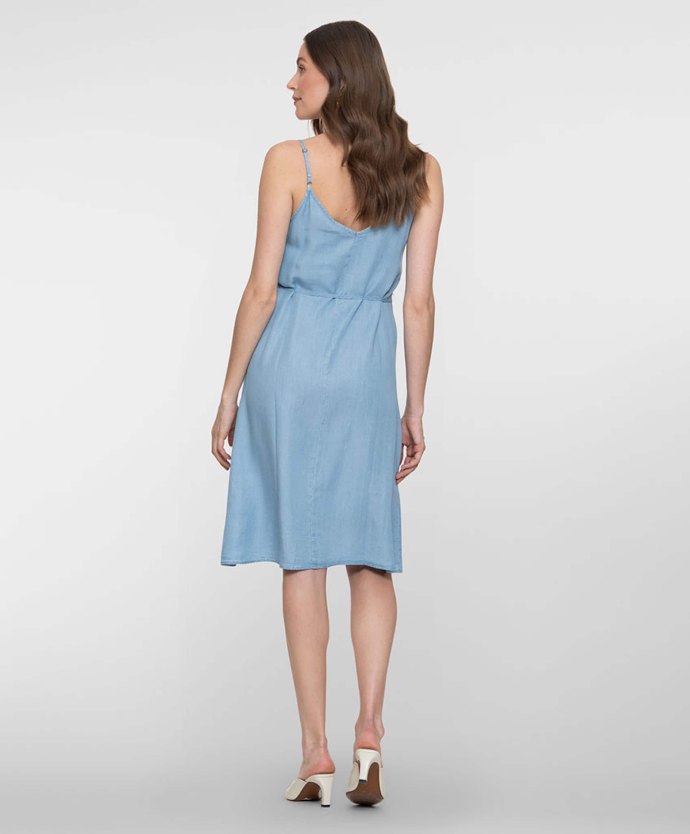 Geisha Dames jurk blauw