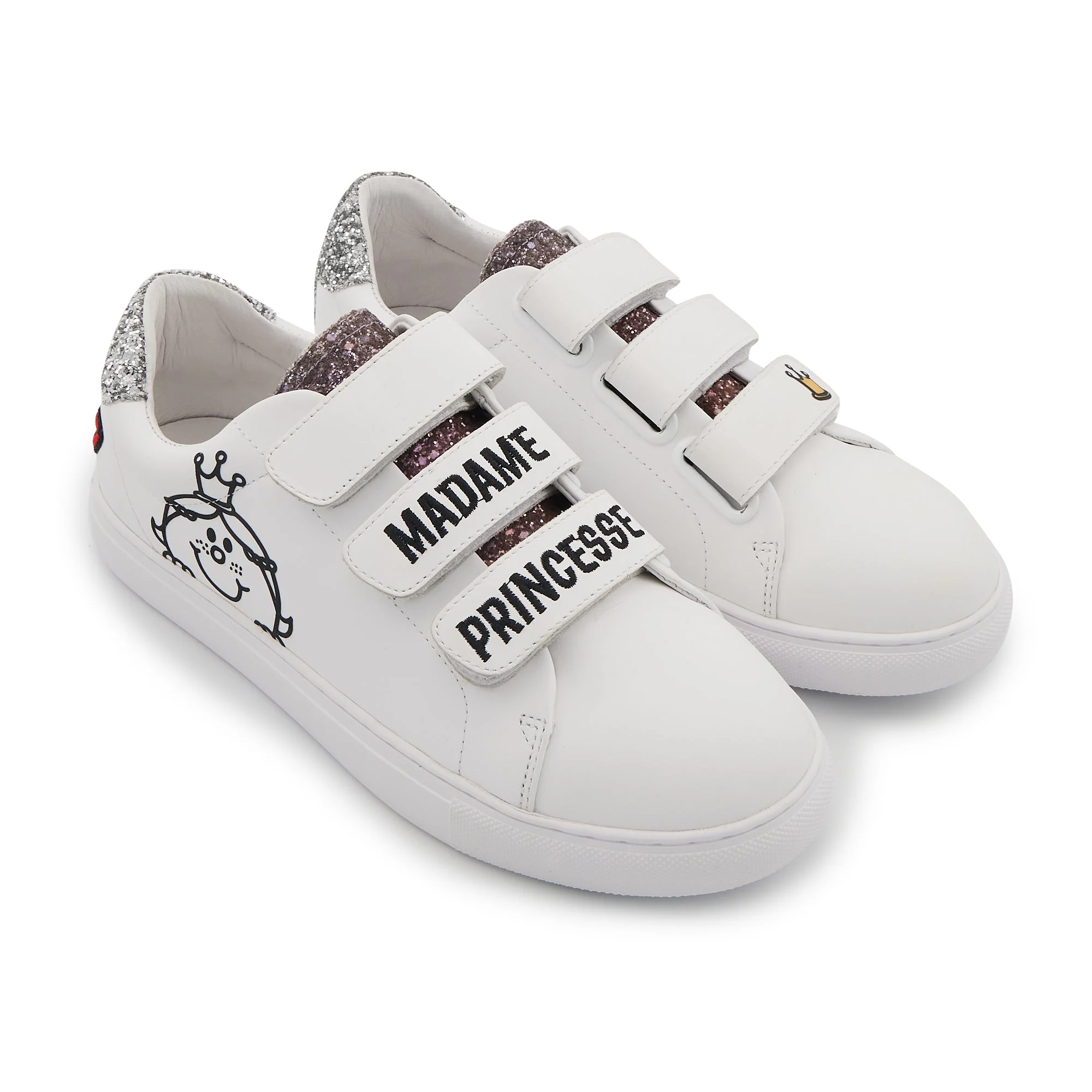 EDITH PRINCESSE - Sneakers en cuir | Blanc