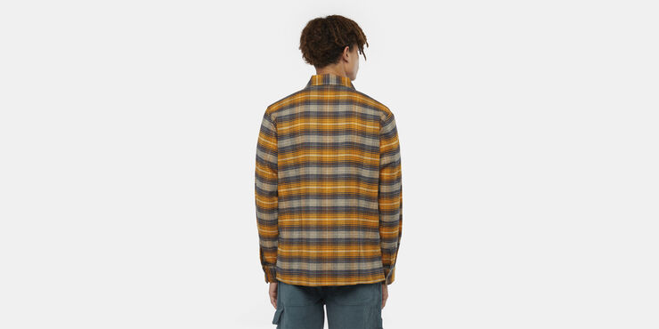 Dickies FOREST CHECK SHIRT INCA GOLD Inca gold