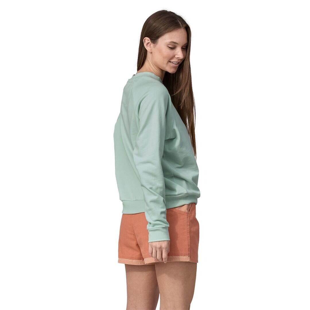 Regenerative Organic Certified Cotton Essential Top Dame Wispy Green