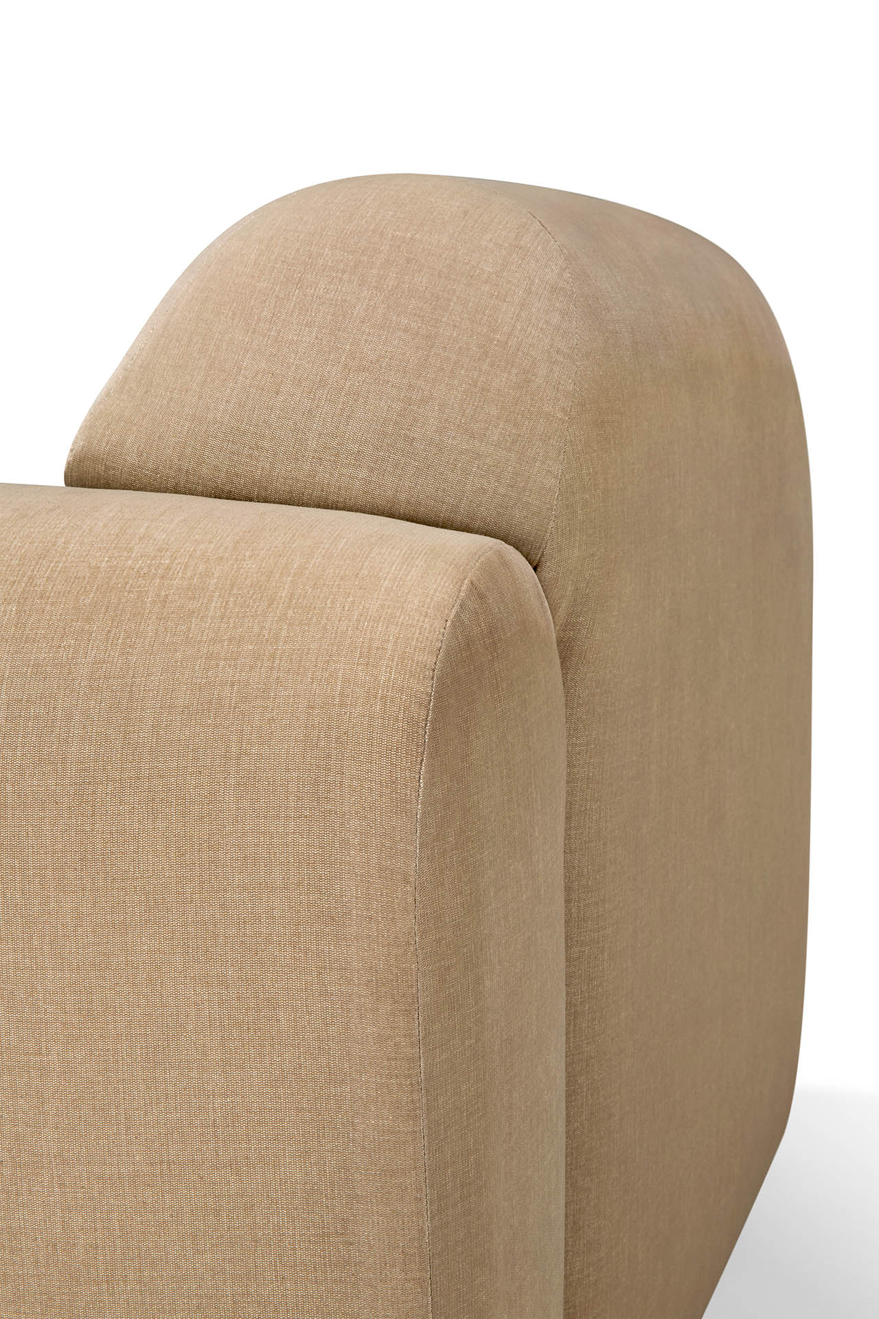Bulky modulaire sofa - linker hoek - light sepia