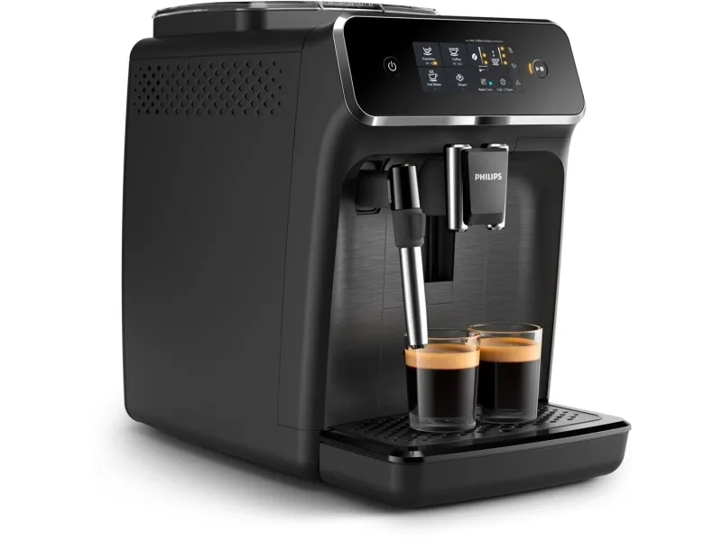 Philips Series 2200 EP2220 - Automatisk kaffemaskine med mælkeskummer - 15 bar - mat sort