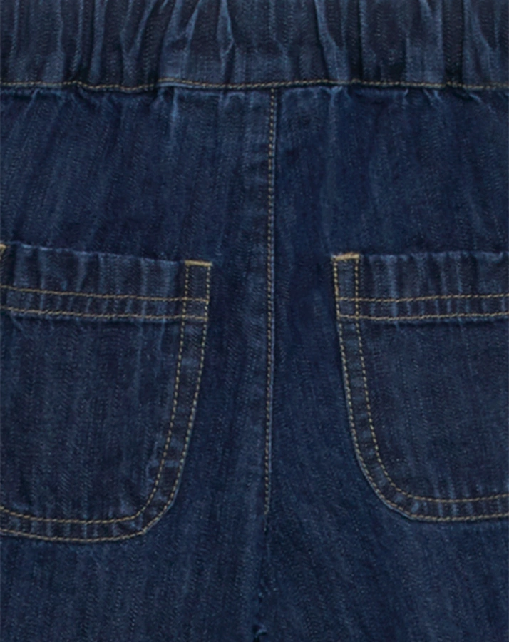 Schlupf-Jeanshose INDIGO BOY in dark blue denim