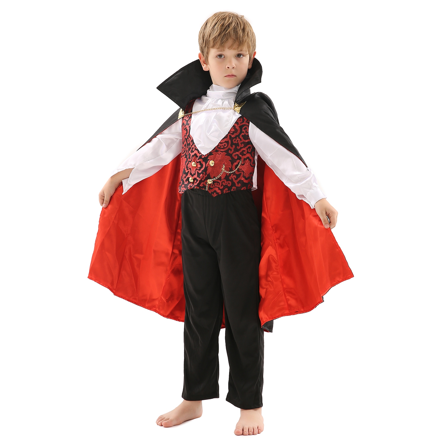 Kinderkostüm Dracula Grösse 128