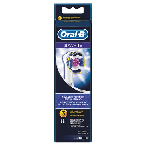 Oral-B 3D White 3-pak Børstehoved