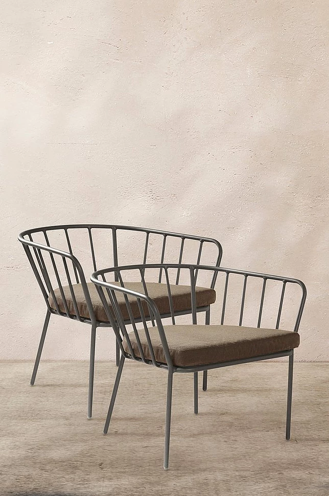 ANTIBES loungestol 2-pack