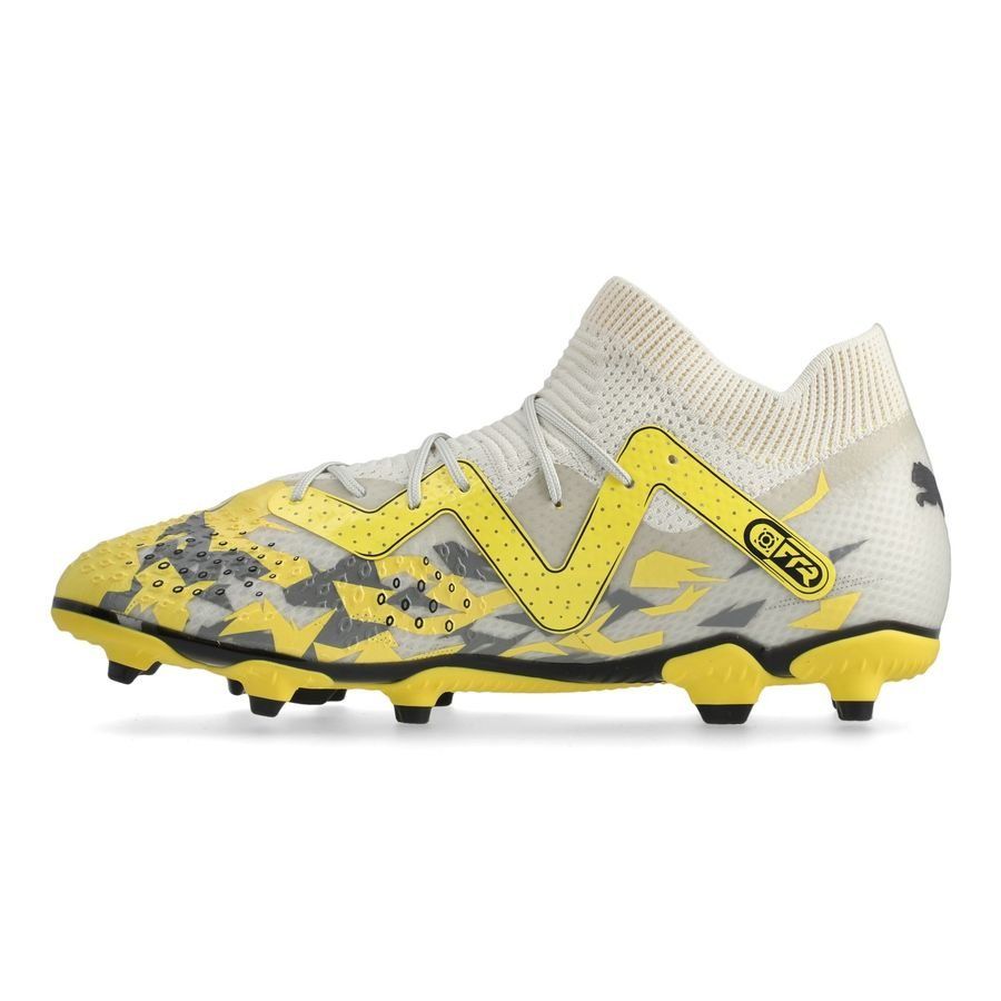 PUMA Future Pro FG/AG Voltage - Sedate Gray/Gris/Yellow Blaze Enfant