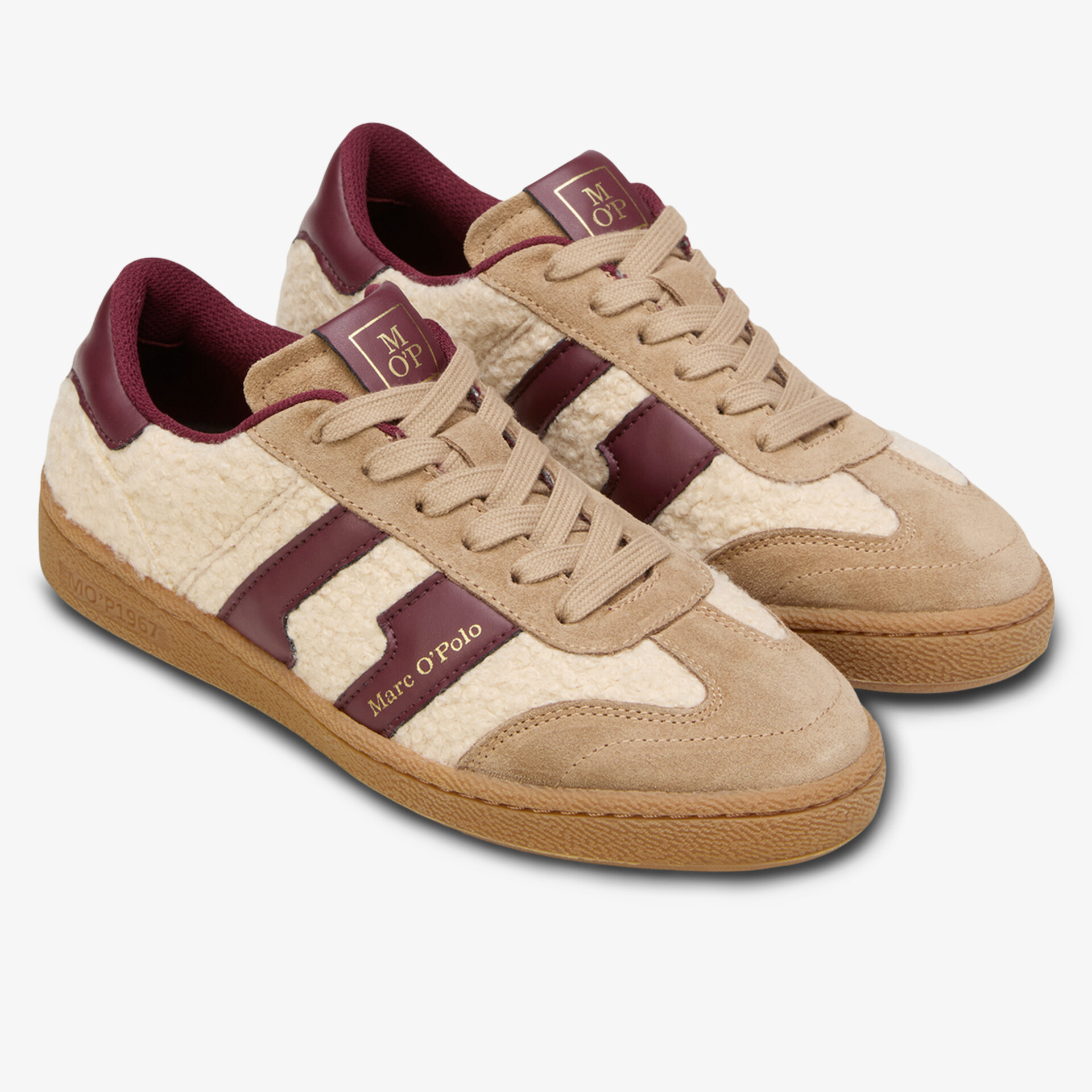 Marc O´Polo Damen Sneaker Low beige