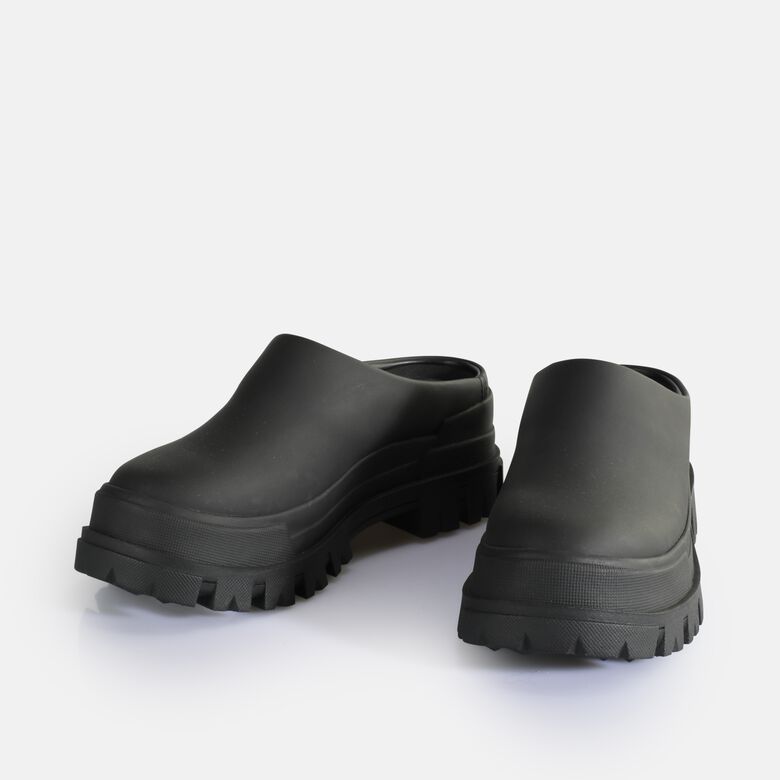 Aspha Clog 01 Chaussures basses véganes, noir