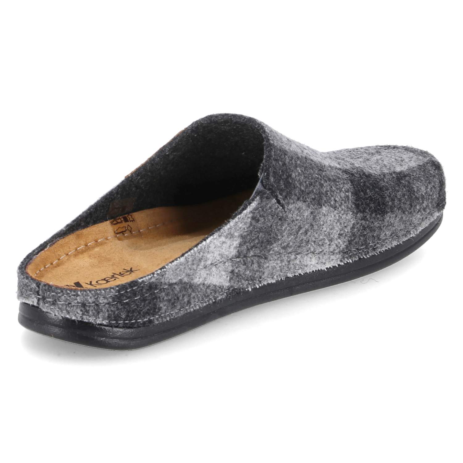 Kaerlek Hausschuhe LUKA - 003 dk grey sake