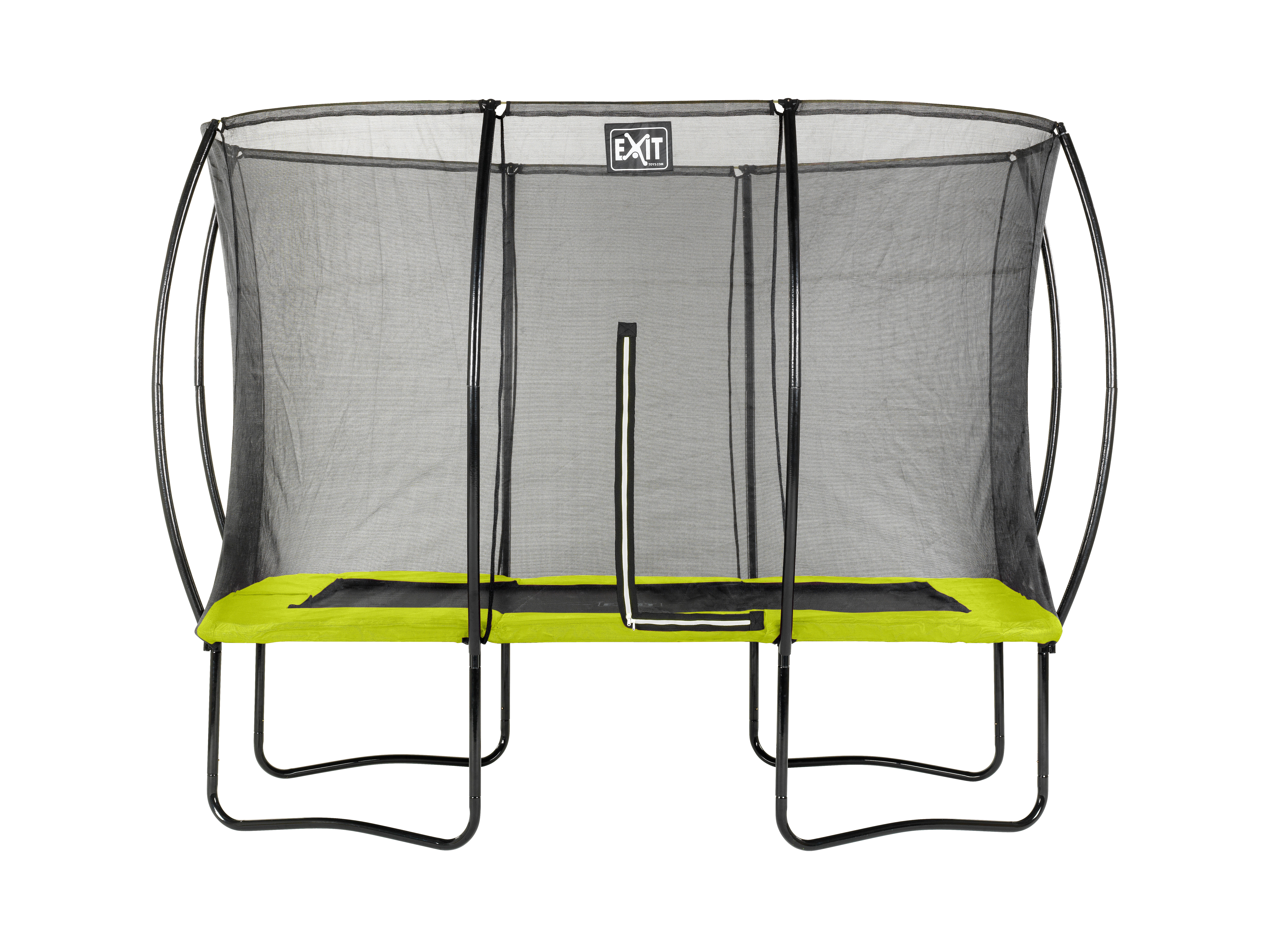 EXIT Silhouette - Trampoline - Limegroen - 1x244x400 cm