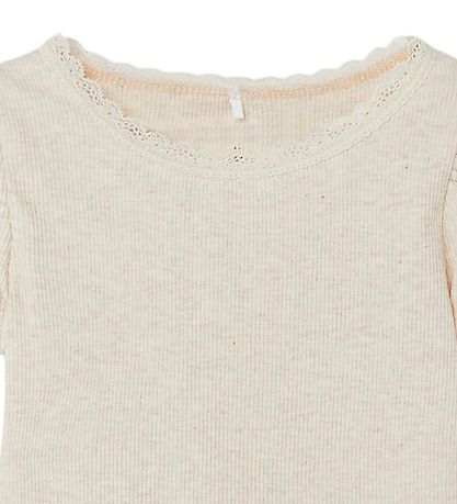 Name It T-Shirt - Rib - Noos - NmfKab - Peyote Melange