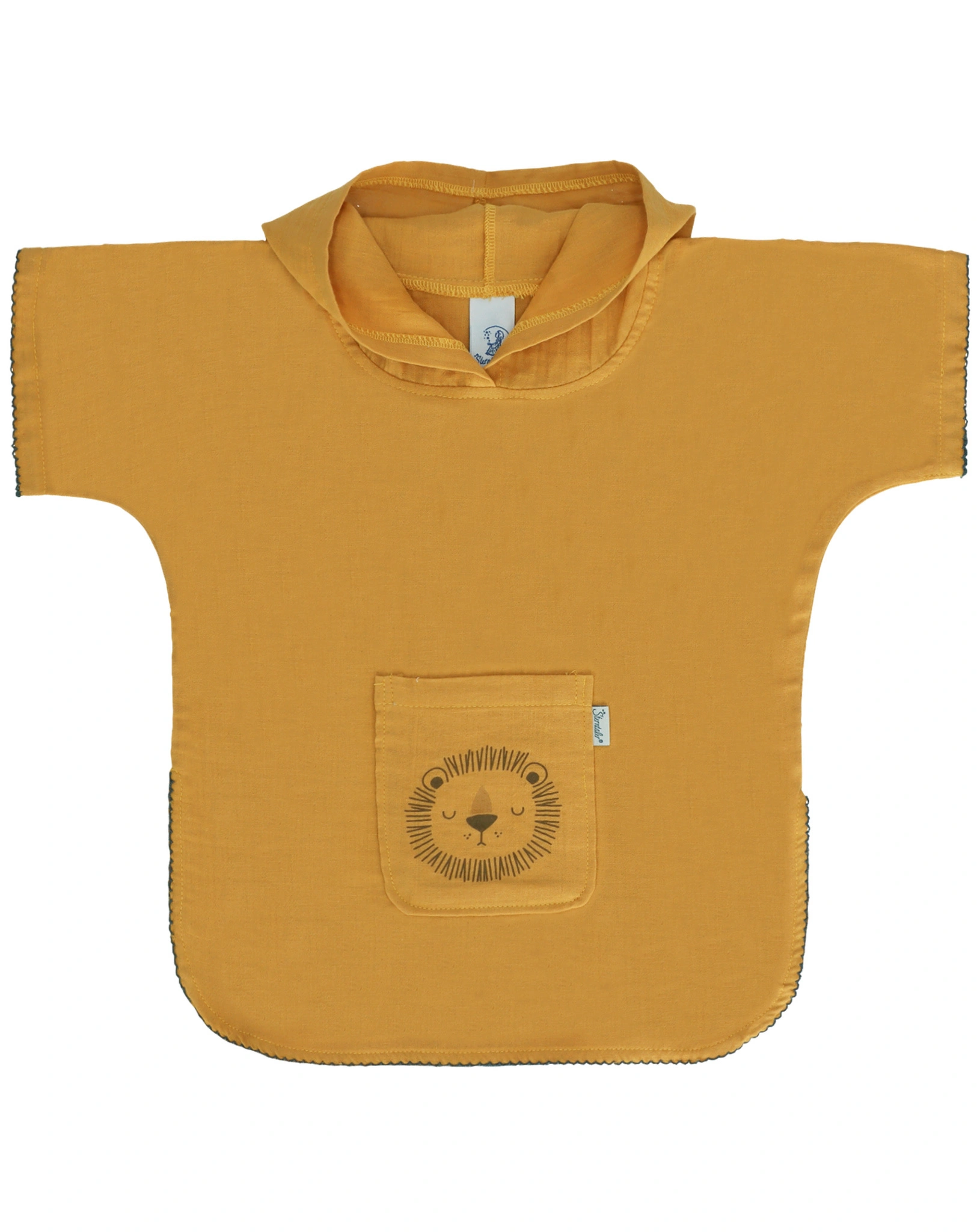 Bade-Poncho LÖWE LIO in braun