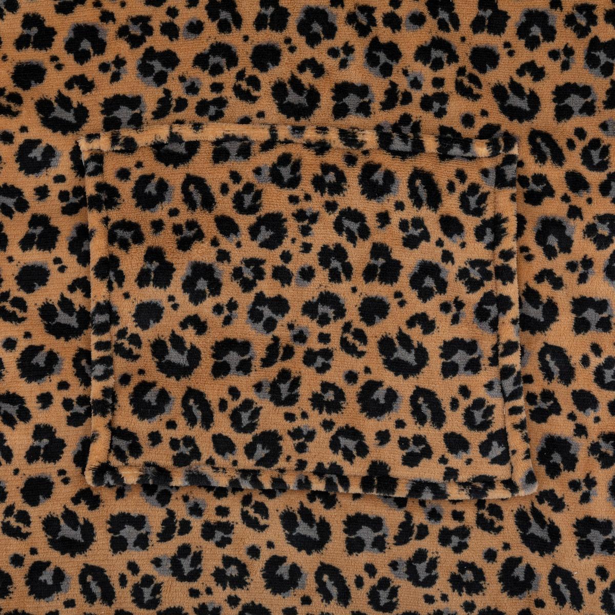 PLAID SWEAT IMPRIME LEOPARD