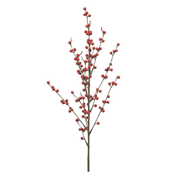 Ilex berry spray rood 90cm