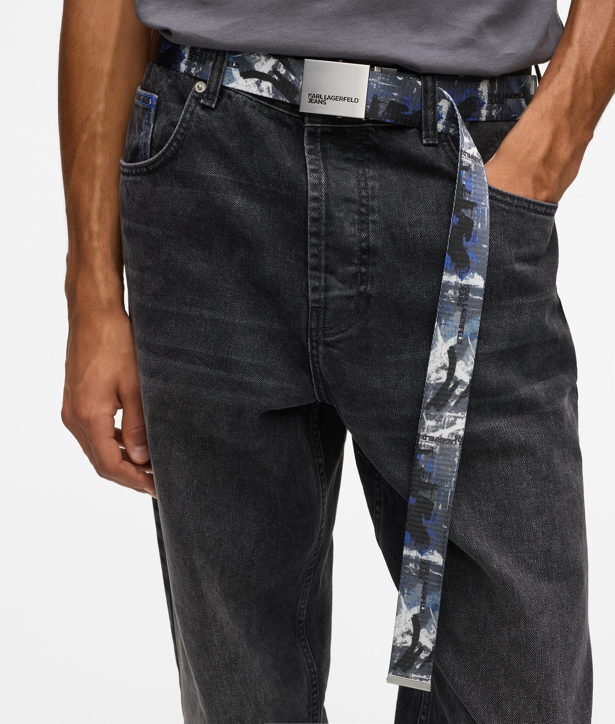 Riem met graffitiprint