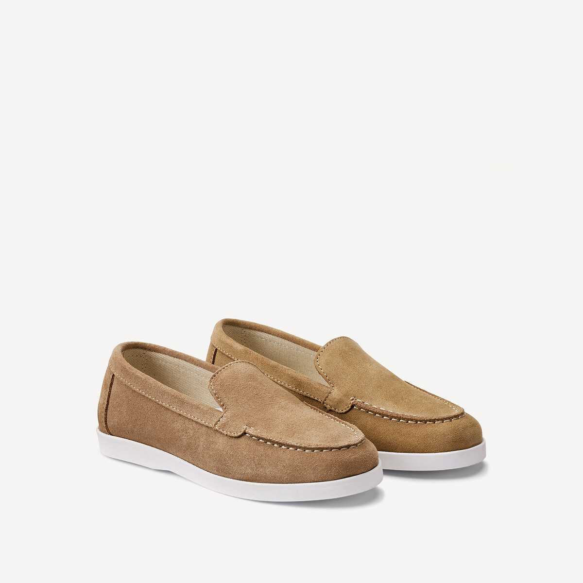 COLEÇÕES LA REDOUTE<br>Mocassins em camurça