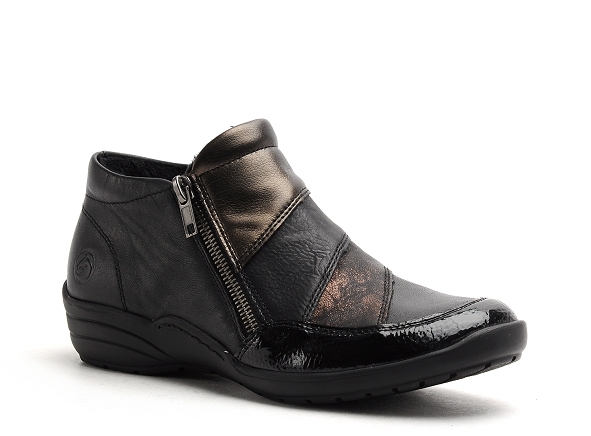 Remonte boots bottine plates femme r7678 noir