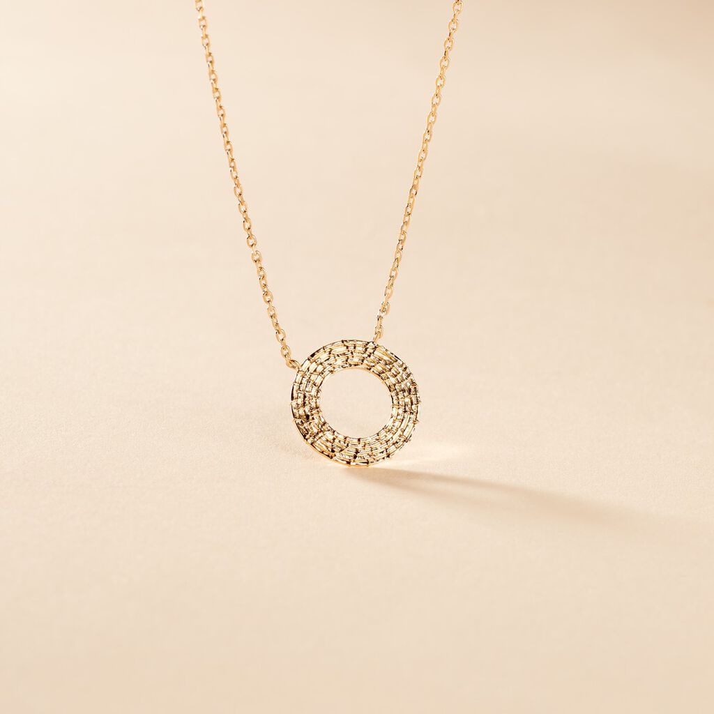 Collier Linnel Plaqué Or Jaune