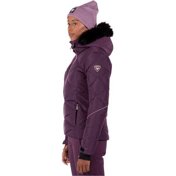 Veste de ski ROSSIGNOL W STACI PEARLY JKT MULBERRY