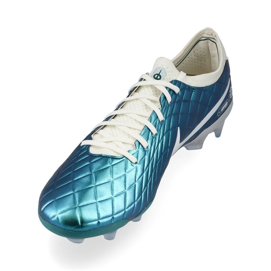 Nike Tiempo Legend 10 Elite FG Emerald - Turquoise/Blanc Cassé ÉDITION LIMITÉE