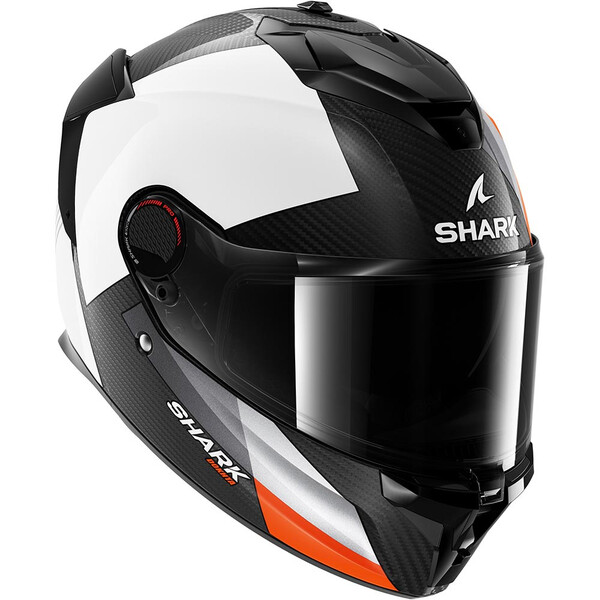 Shark - Casque Spartan GT Pro Dokhta Carbon Noir / Blanc / Orange / Brillant