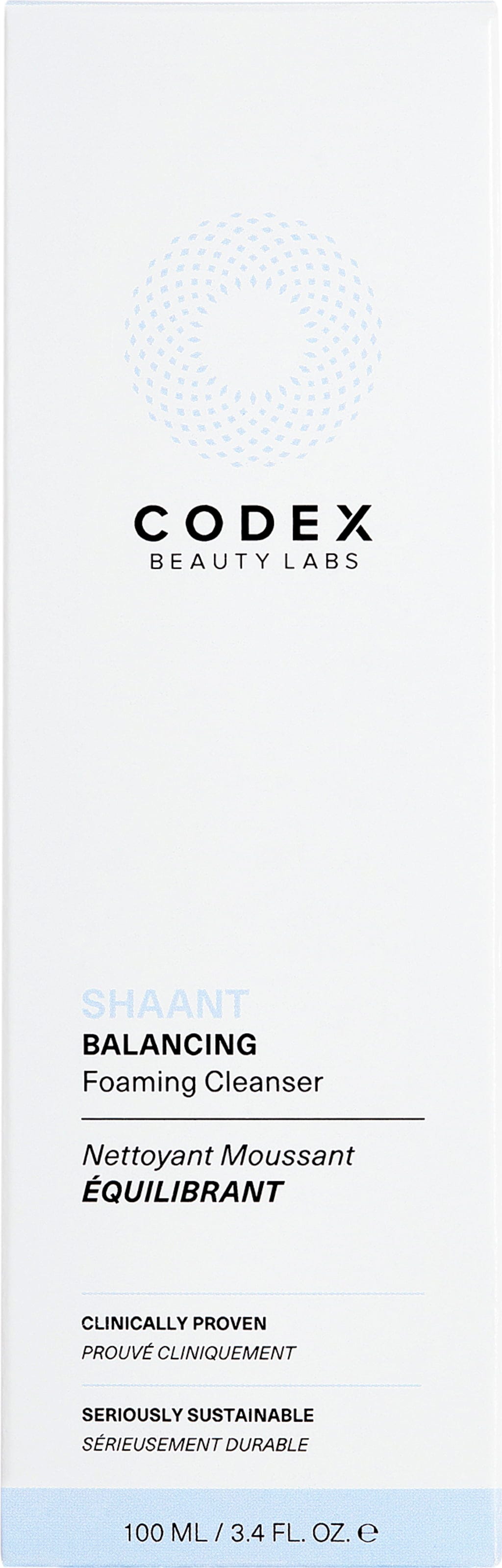 CODEX LABS  SHAANT Balancing Foaming Cleanser, 100 ml