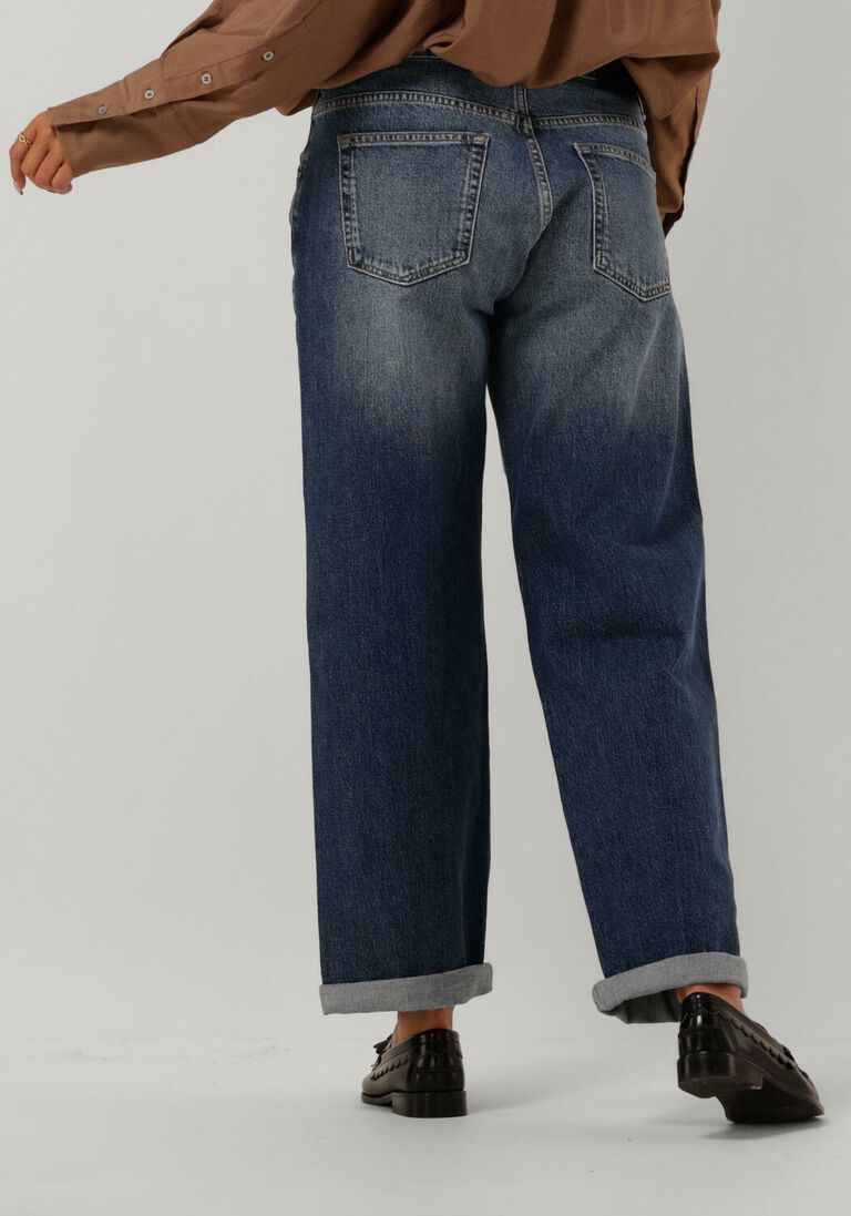 CO\\'COUTURE blauwe co'couture wide jeans femme hip jeans