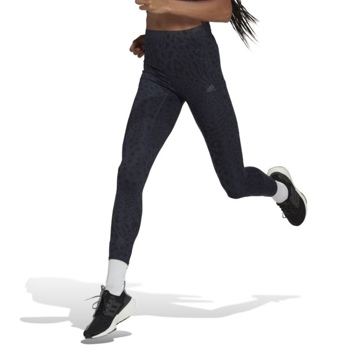 adidas Dame Lange tights Fast It 7/8 Tight Blå