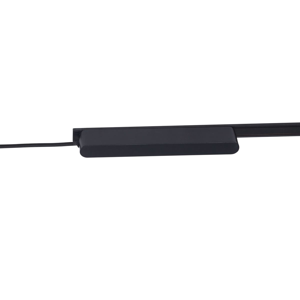 Modern railsysteem zwart 1-fase 600 cm - Magnetic