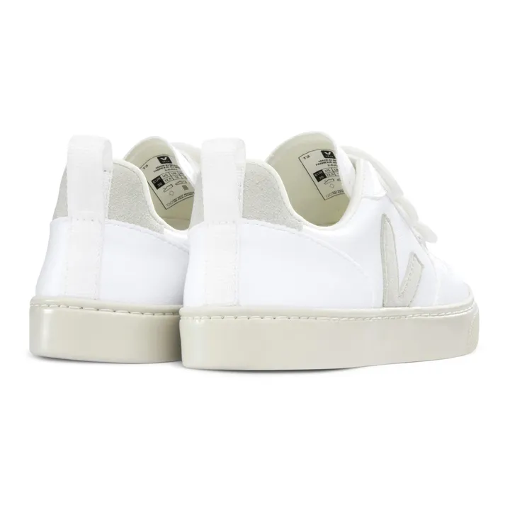 Veja Baskets V-10 Scratchs Cuir | Blanc