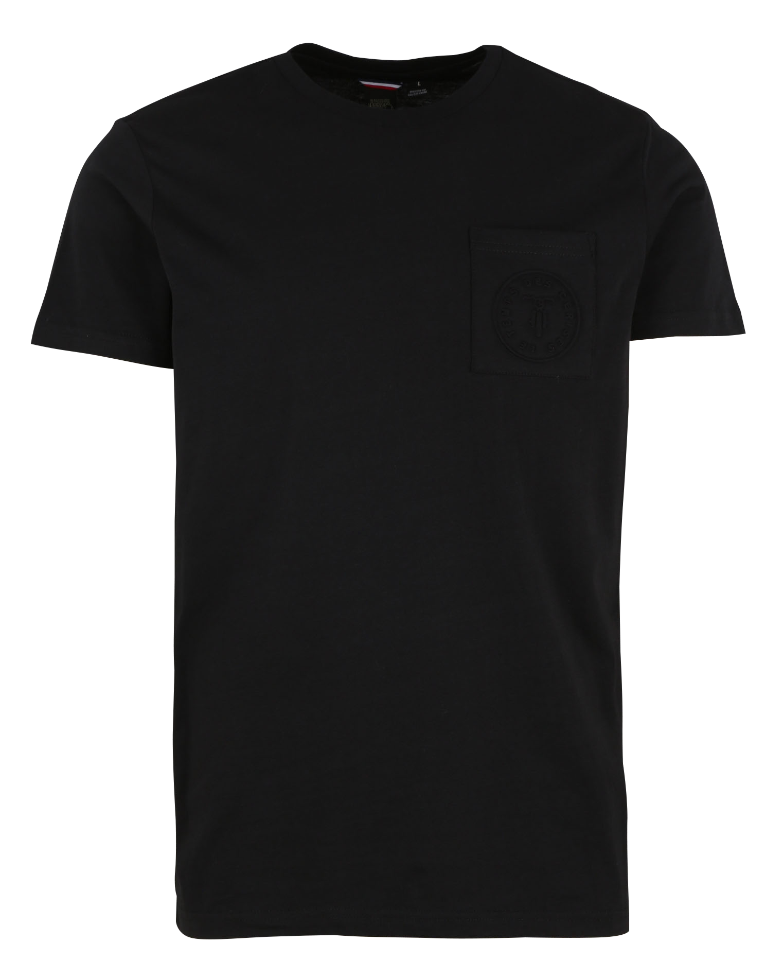 PAIA - Tee-shirt col rond regular-fit en coton | Noir
