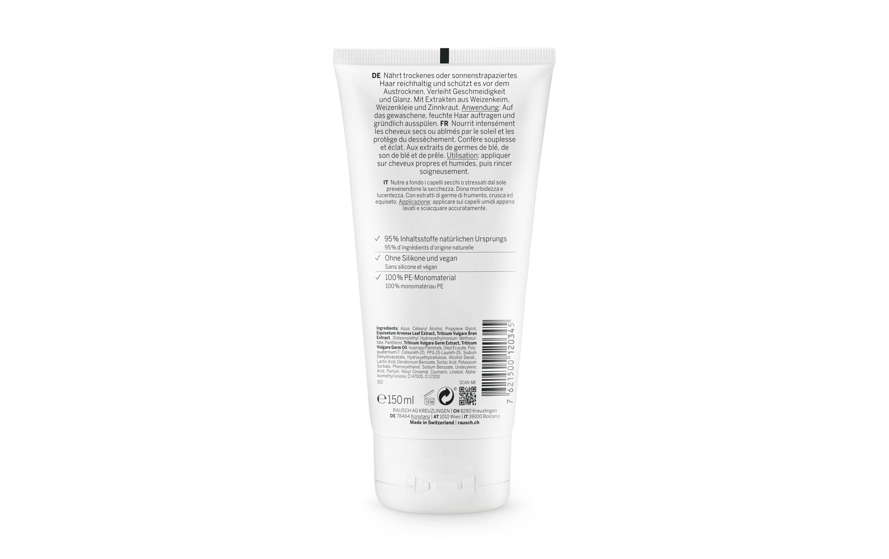 Haarspülung Weizenkeim After-Sun 200150 ml1 StückReichhaltiger After-Sun-Conditioner für trockenes oder sonnenstrapaziertes Haar